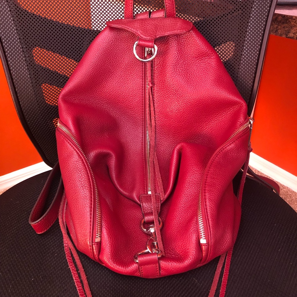 Rebecca Minkoff Julian Backpack Tawny Port Red